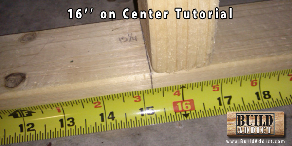 16 On Center Wall Framing Explanation And Tutorial